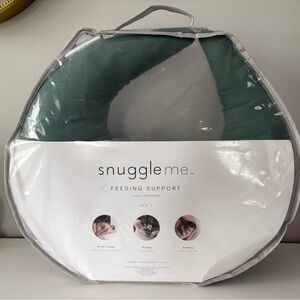 Snuggle Me Feeding & Support Pillow - in Moss